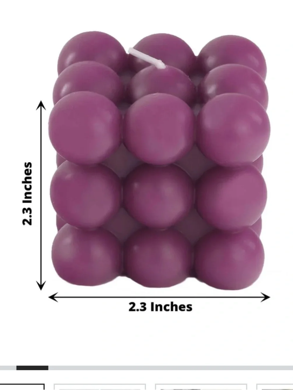 NIB 2-Pack Paraffin Wax Candles 2